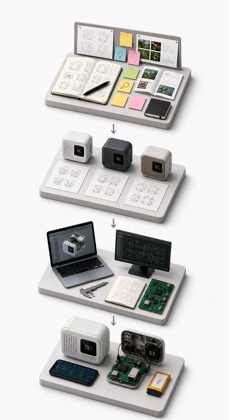 Denovi product design process